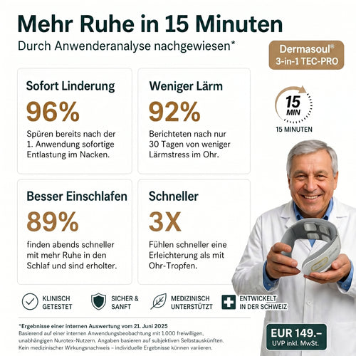 ,*Dermasoul® 3-in-1 Tinnitus-Lösung-AT