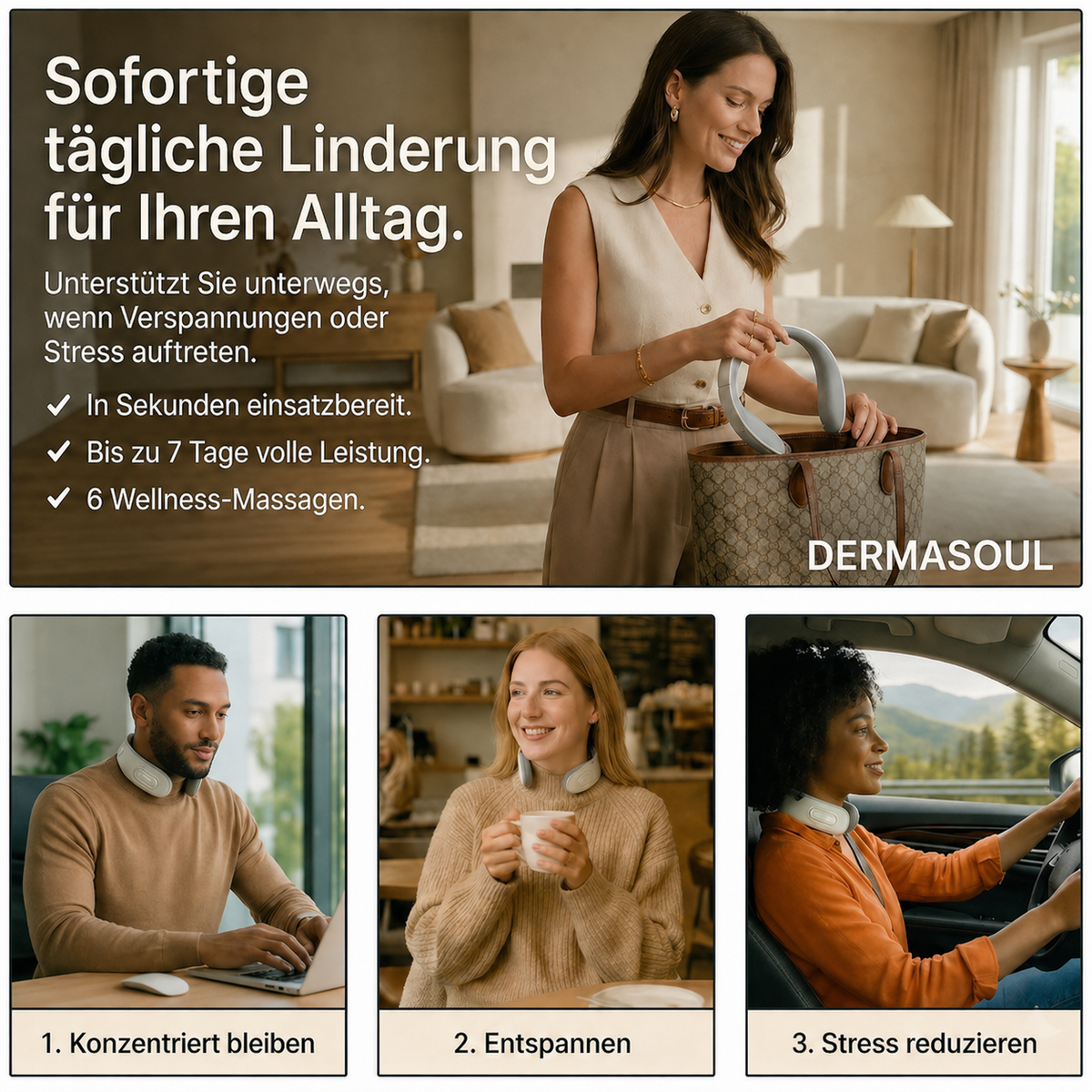 *NeuroRelix®Pro 3-in-1-Lösung gegen Tinnitus