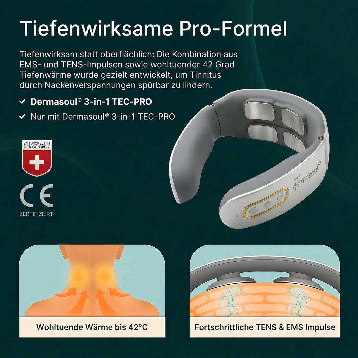 -NeuroRelix®Pro 3-in-1-Lösung gegen Tinnitus